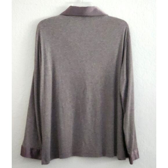 SWEATER-JONES NEW YORK-Taupe/Brown-Long Sleeves-Lightweight-Designer-Size XL - Picture 2 of 12